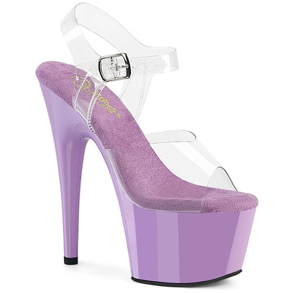 Pleaser Women's Platform Shoes ADORE-708 Clr/Lavender