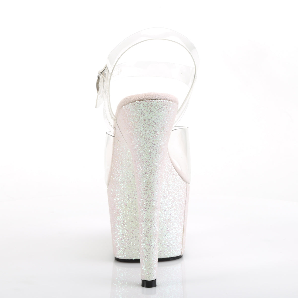 Pleaser Sandales pour femmes ADORE-708hmg CLR / opale multi-paillettes