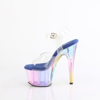 Pleaser   ADORE-708HT Clr/Blue Multi Tinted