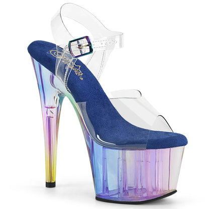 Pleaser   ADORE-708HT Clr/Blue Multi Tinted
