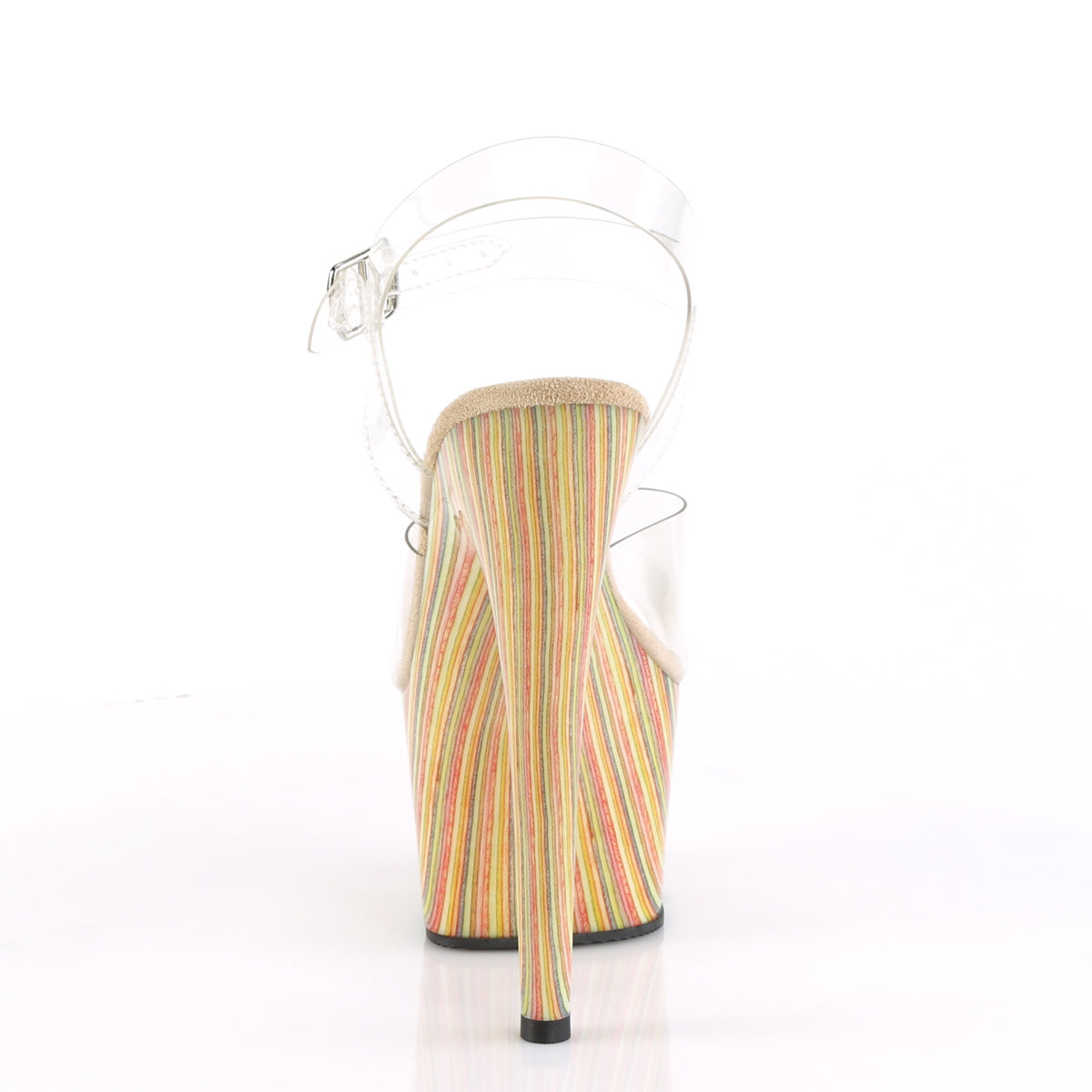 Pleaser Sandales pour femmes ADORE-708JB CLR / CREAM MULTI