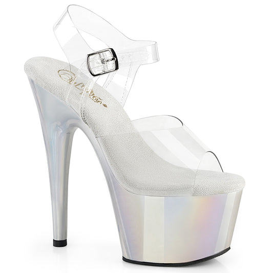 Pleaser   ADORE-708LQ CLR / Hologramme SLV liquide