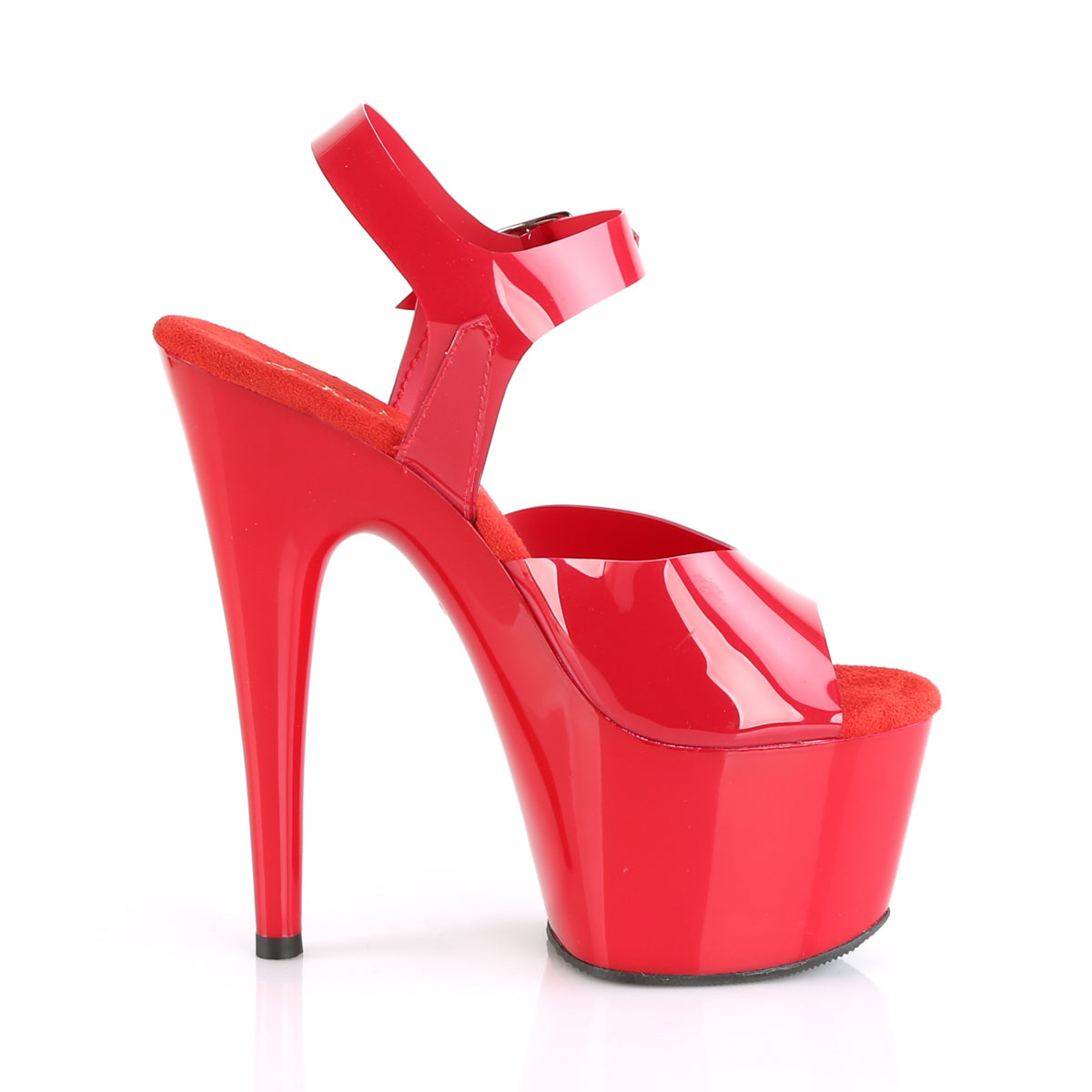 Pleaser Sandales pour femmes ADORE-708n rouge (ressemble à la gelée) TPU / rouge