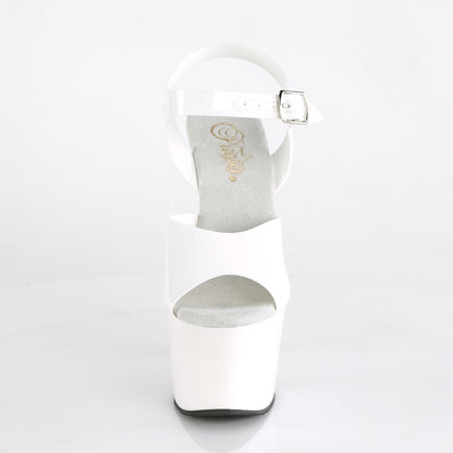 Pleaser Sandales pour femmes ADORE-708n wht (gelée) TPU / WHT