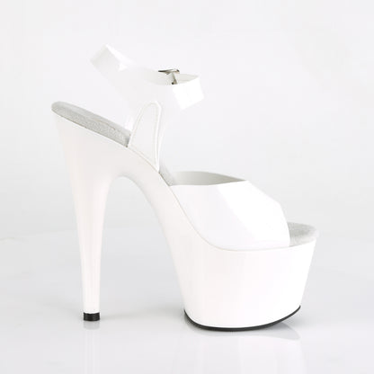 Pleaser Sandales pour femmes ADORE-708n wht (gelée) TPU / WHT