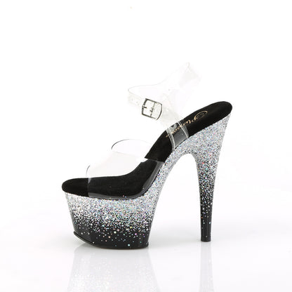 Pleaser   ADORE-708SS CLR / BLK-SLV Multitter