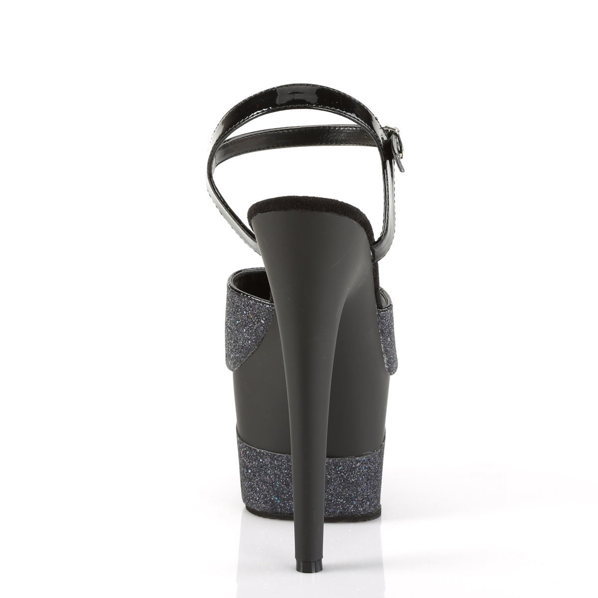 Pleaser Sandales pour femmes ADORE-709-2G BLK Multi Glitter / BLK MULTI GLITTER