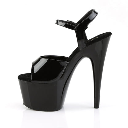 Pleaser Sandales pour femmes ADORE-709 blk pat / blk
