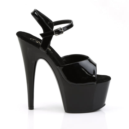 Pleaser Sandales pour femmes ADORE-709 blk pat / blk
