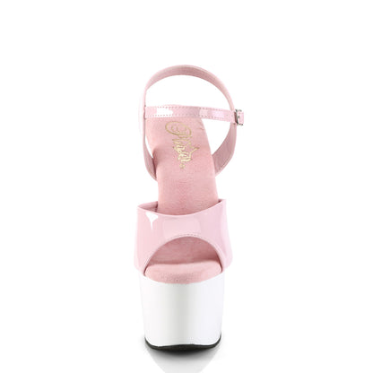 Pleaser  Des sandales ADORE-709 B. Pat / wht rose