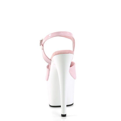 Pleaser  Des sandales ADORE-709 B. Pat / wht rose