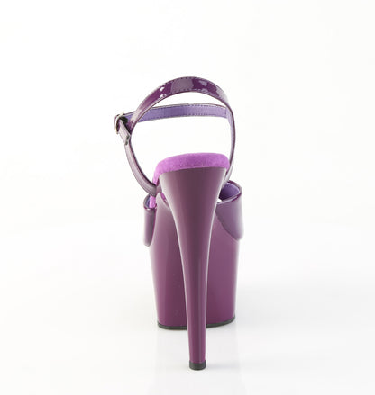 Pleaser Women's Platform Shoes ADORE-709 Purple Pat/Purple