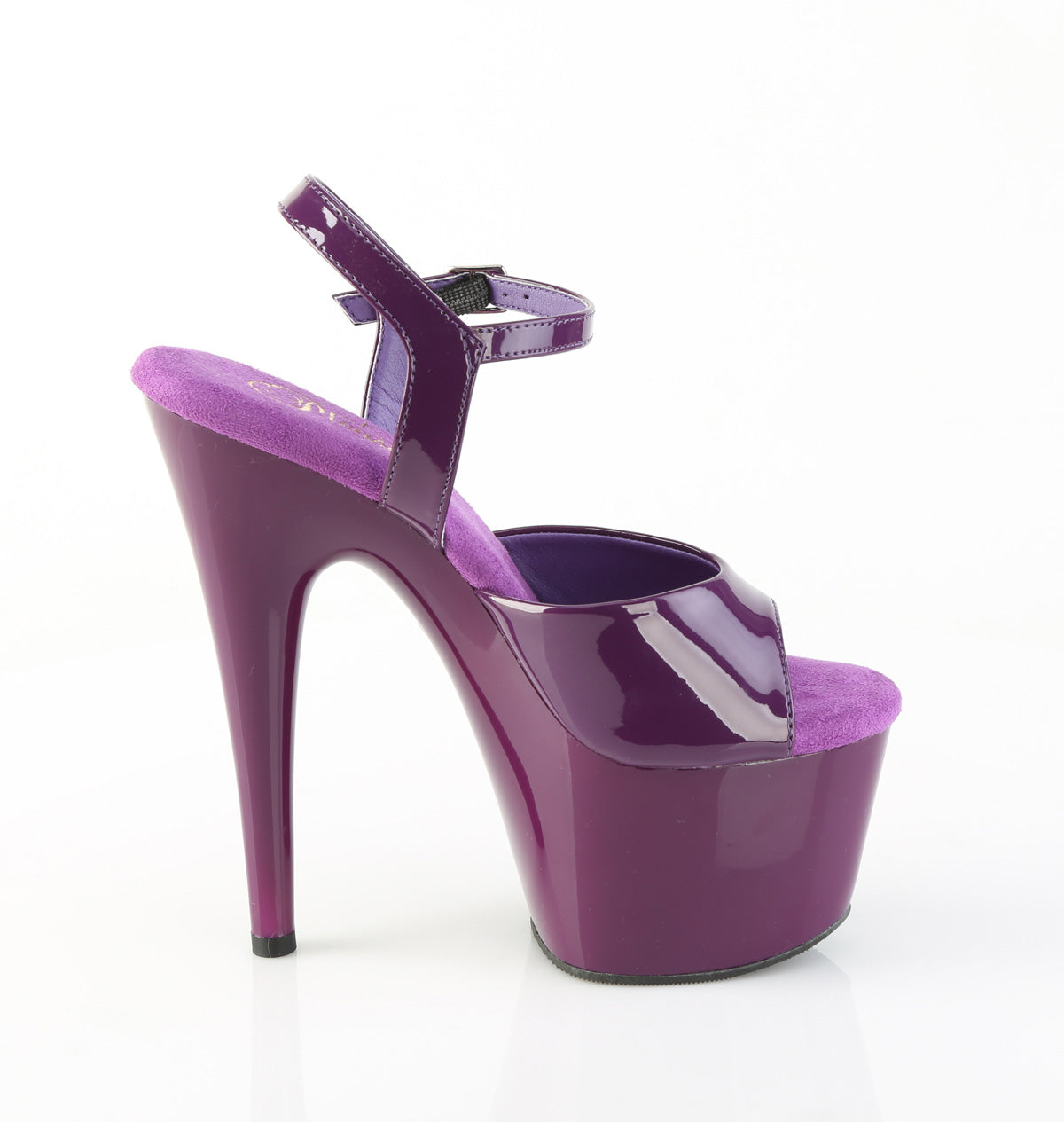 Pleaser Women's Platform Shoes ADORE-709 Purple Pat/Purple