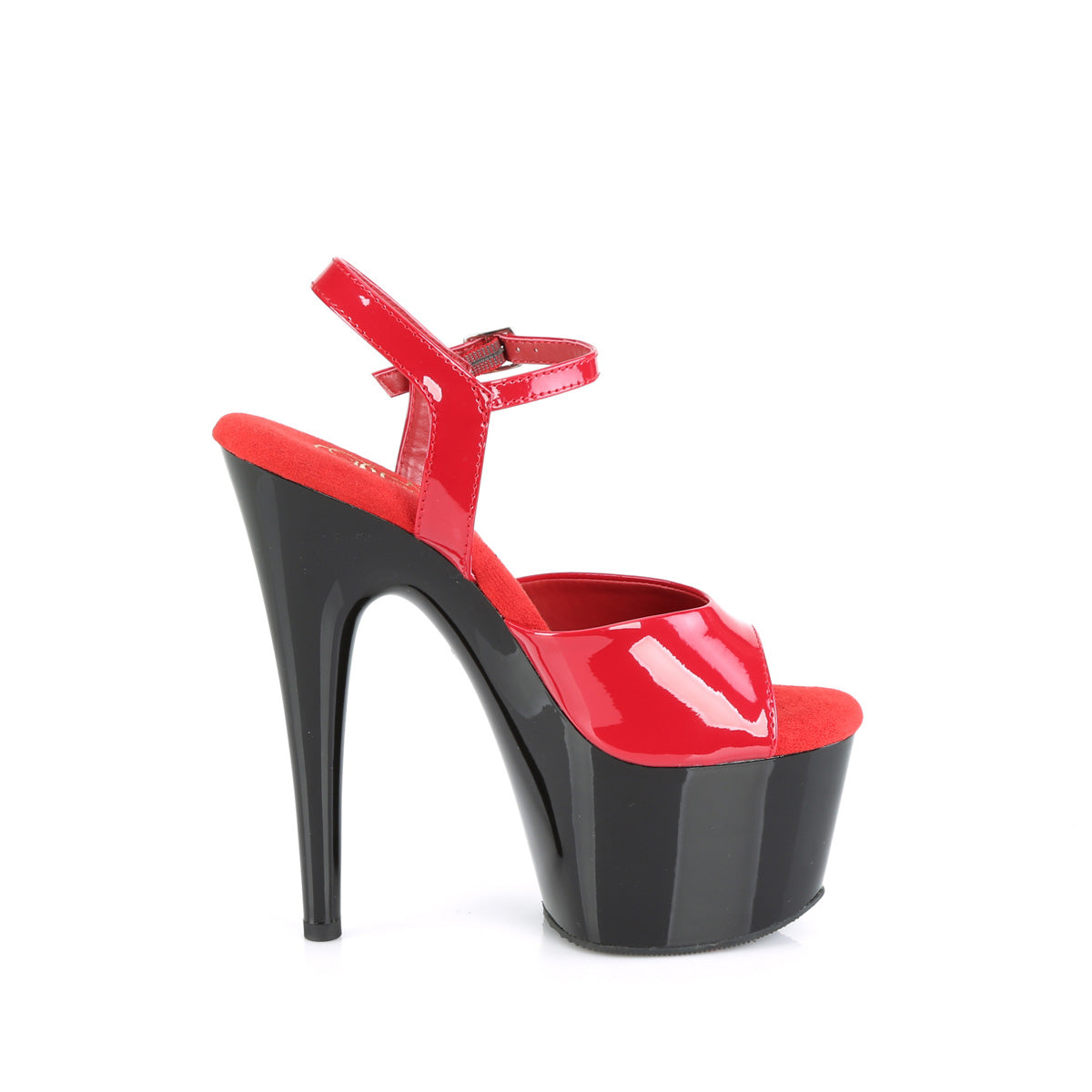 Pleaser  Des sandales ADORE-709 Pat / Blk rouge