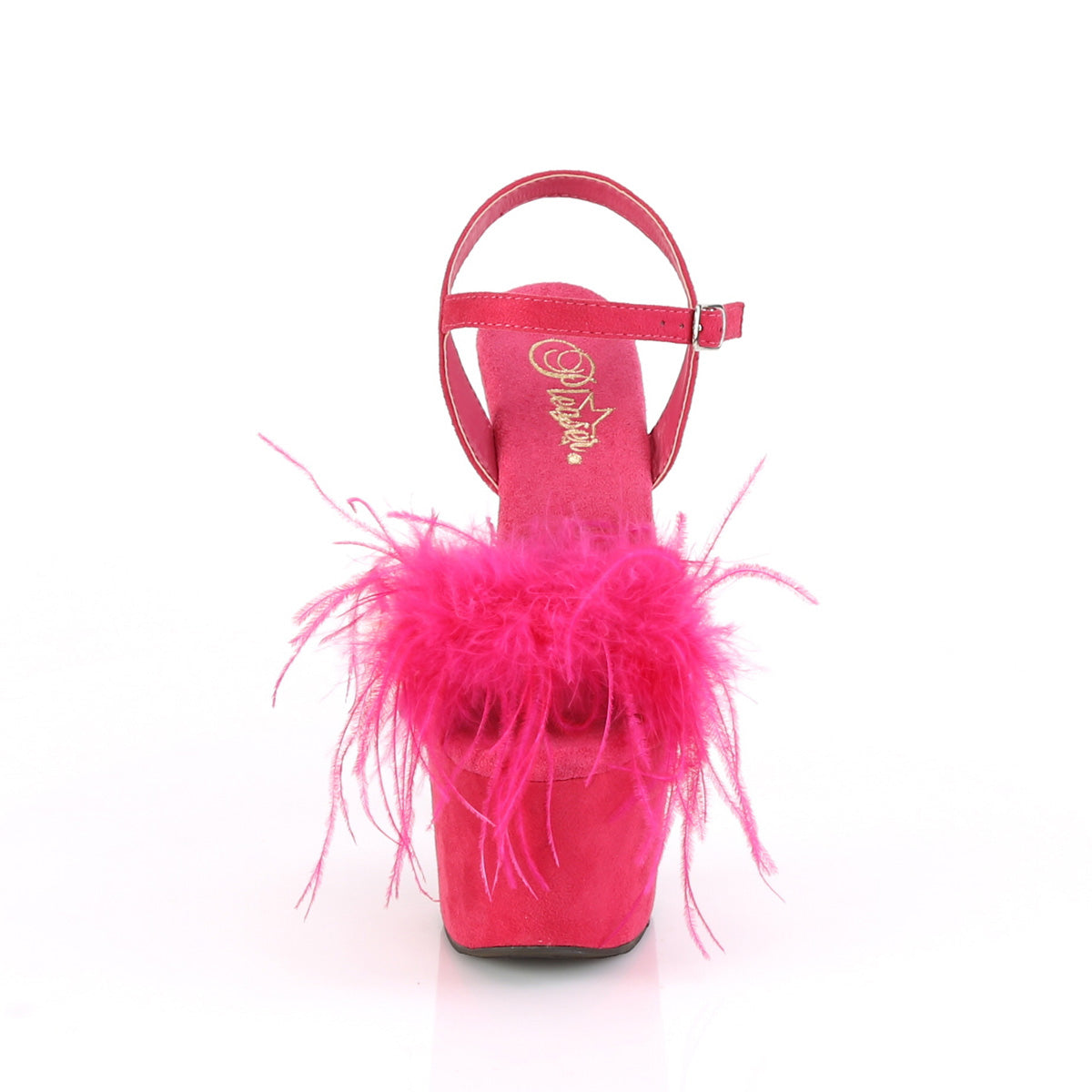 Pleaser Sandales pour femmes ADORE-709F H. Rose F.SueDe-Feather / h. Rose f.suedede