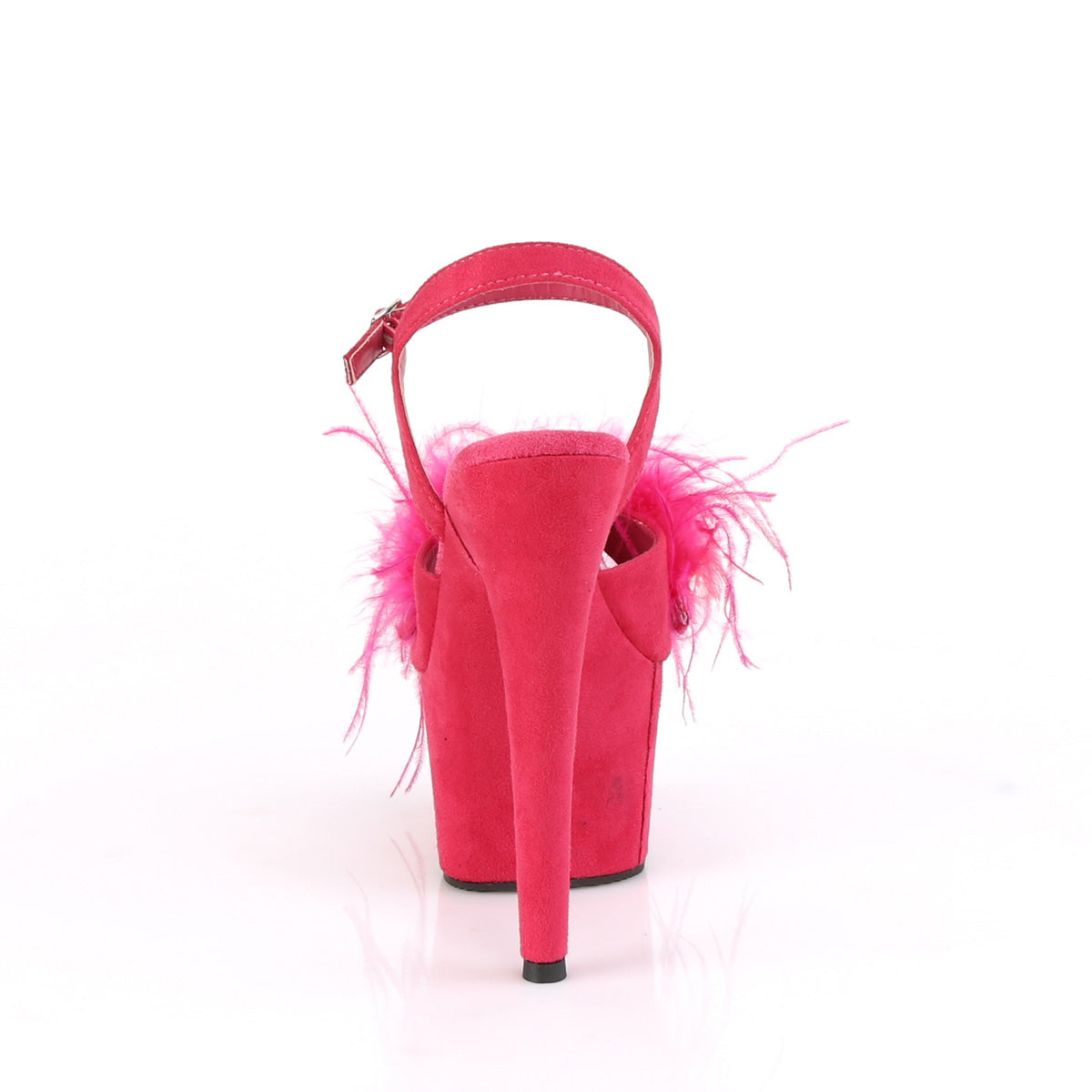Pleaser Sandales pour femmes ADORE-709F H. Rose F.SueDe-Feather / h. Rose f.suedede