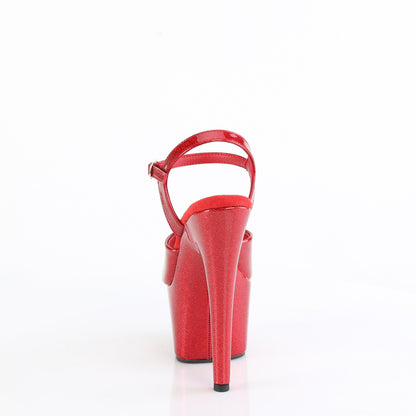 Pleaser   ADORE-709gp Ruby Red paillettes Pat / m