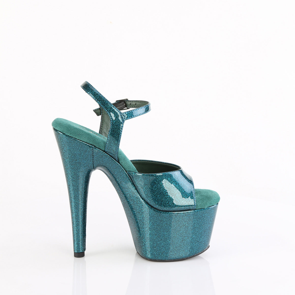 Pleaser   ADORE-709gp paillette sarcelle Pat / m