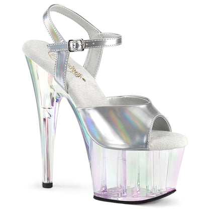Pleaser   ADORE-709HT Slv Holo/Holo Tinted