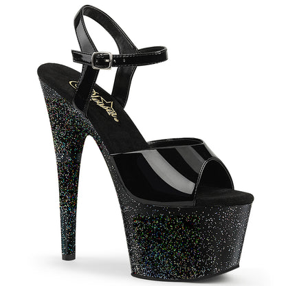 Pleaser Sandales pour femmes ADORE-709mg blk pat / blk
