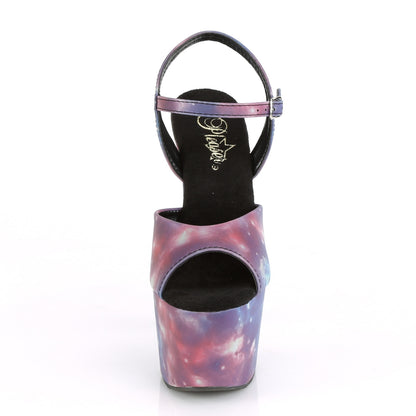 Pleaser Sandales pour femmes ADORE-709refl-bleu violet-bleu réfléchissant / bleu violet-bleue