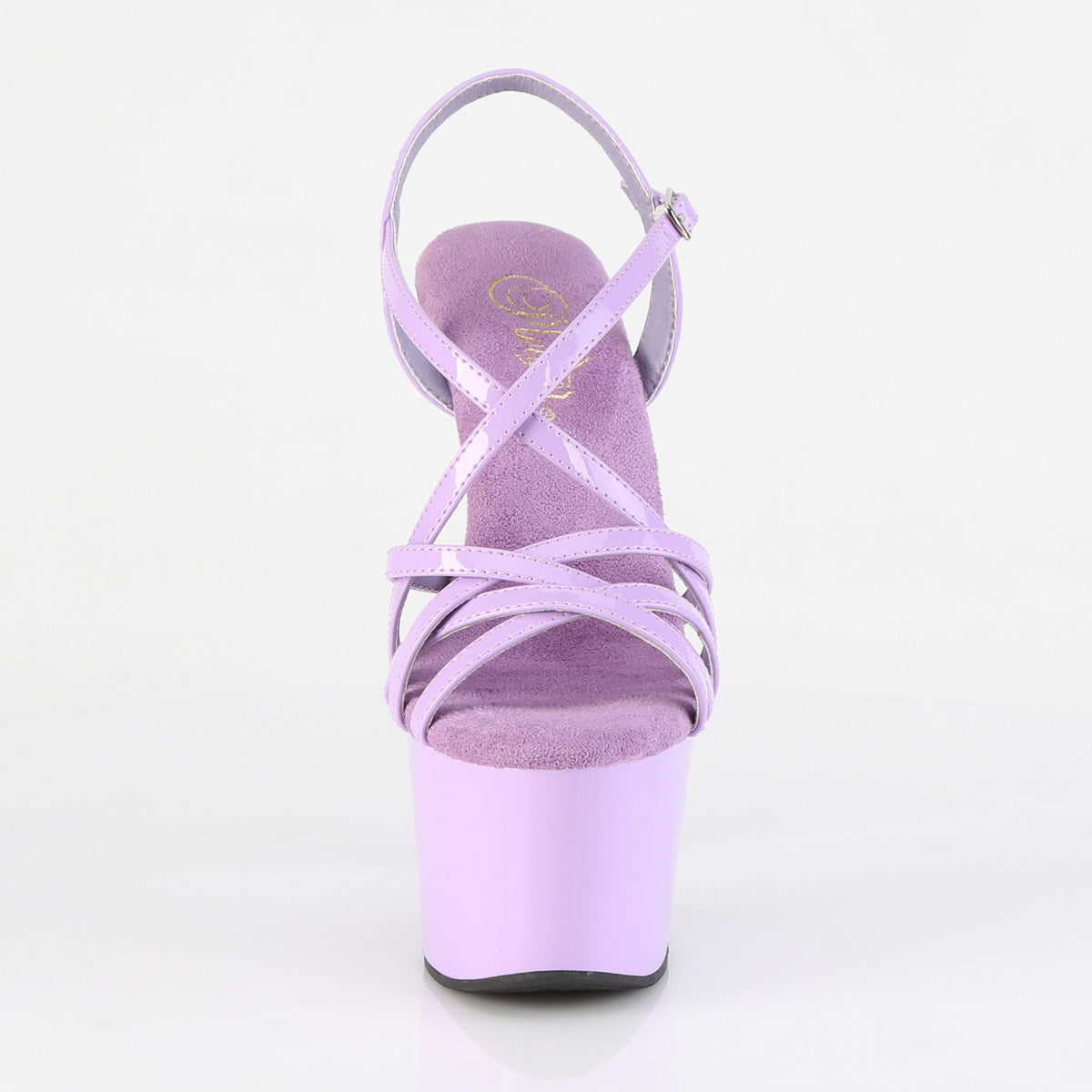 Pleaser Women's Platform Shoes ADORE-713 Lavender Pat/Lavender