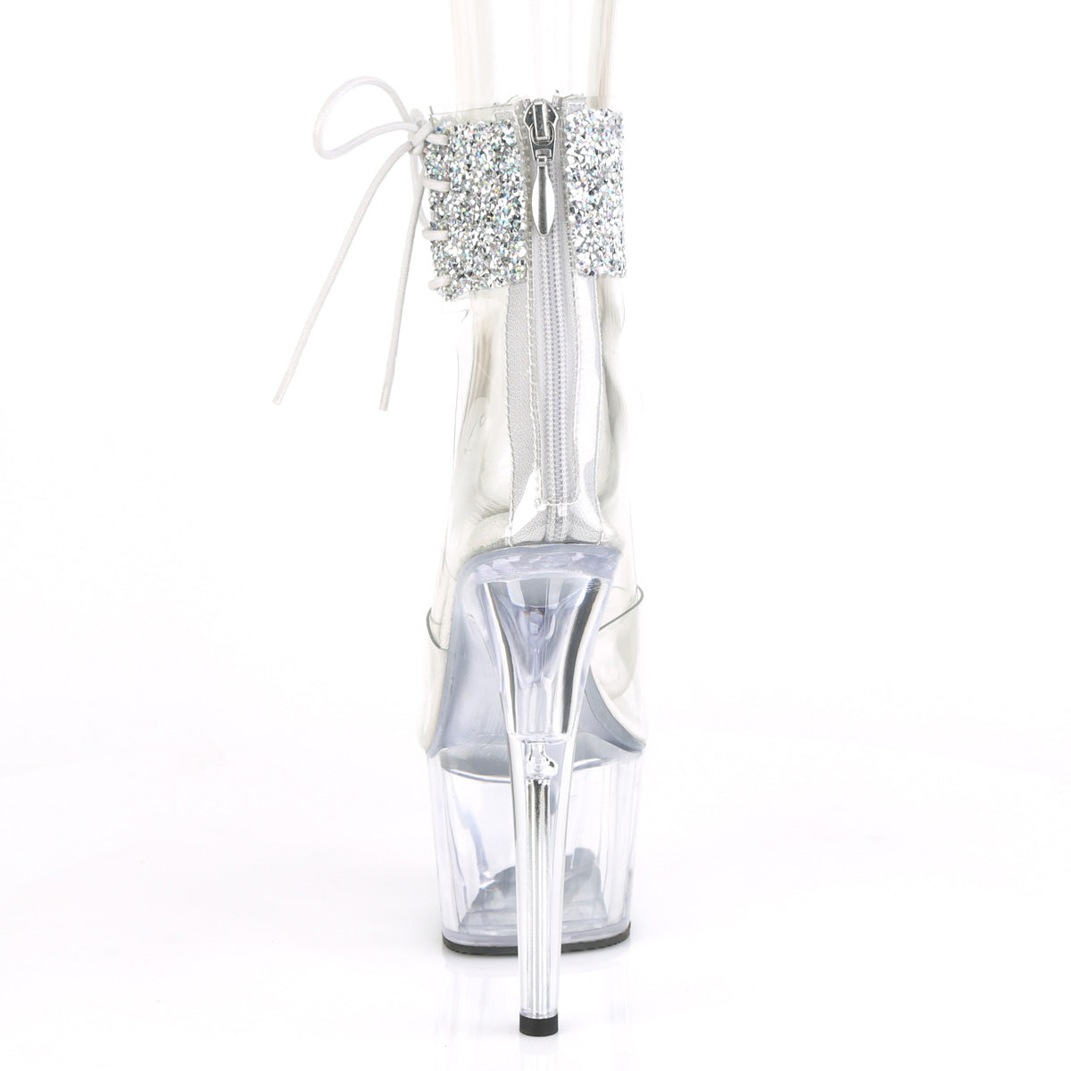 Pleaser Sandales pour femmes ADORE-724rs-02 CLR-SLV RS / CLR