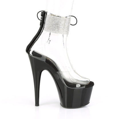 Pleaser Sandales pour femmes ADORE-724RS CLR / BLK