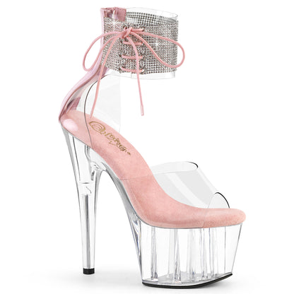 Pleaser   ADORE-724RS Clr-B. Pink/Clr