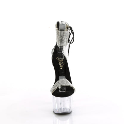 Pleaser   ADORE-727RS CLR-BLK / CLR