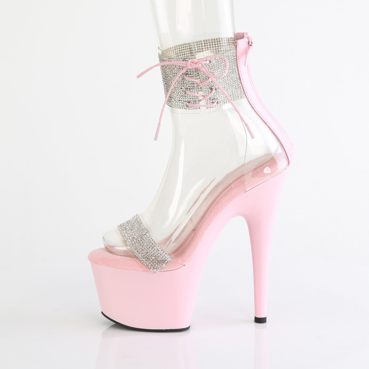 Pleaser   ADORE-727RS CLR-B. Rose / b. Rose