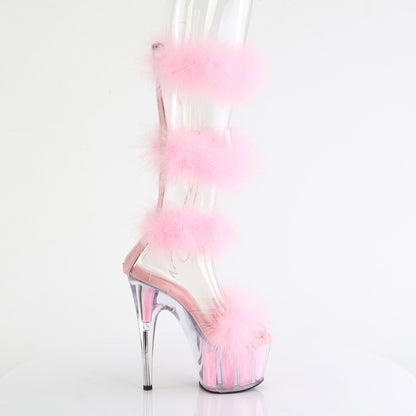 Pleaser   ADORE-728F Clr-B. Pink Fur/M