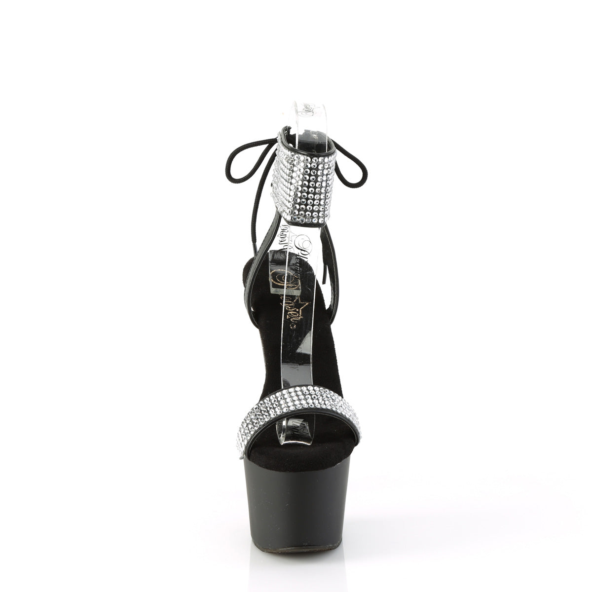 Pleaser   ADORE-770 BLK faux cuir-rs / blk matte