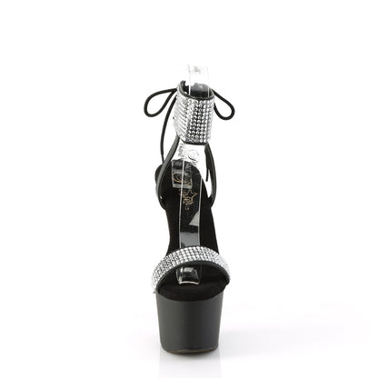 Pleaser   ADORE-770 BLK faux cuir-rs / blk matte