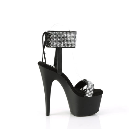 Pleaser   ADORE-770 BLK faux cuir-rs / blk matte