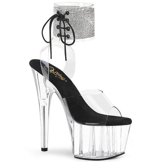 Pleaser   ADORE-791-2rs CLR-BLK / CLR