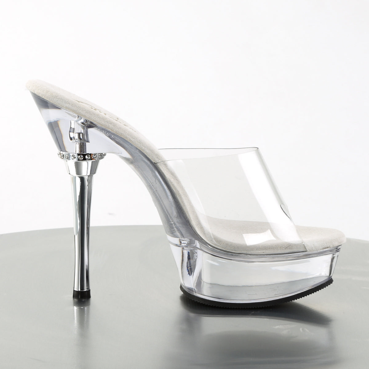 Pleaser Sandales pour femmes ALLURE-601 CLR / CLR