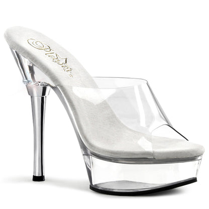 Pleaser Sandales pour femmes ALLURE-601 CLR / CLR