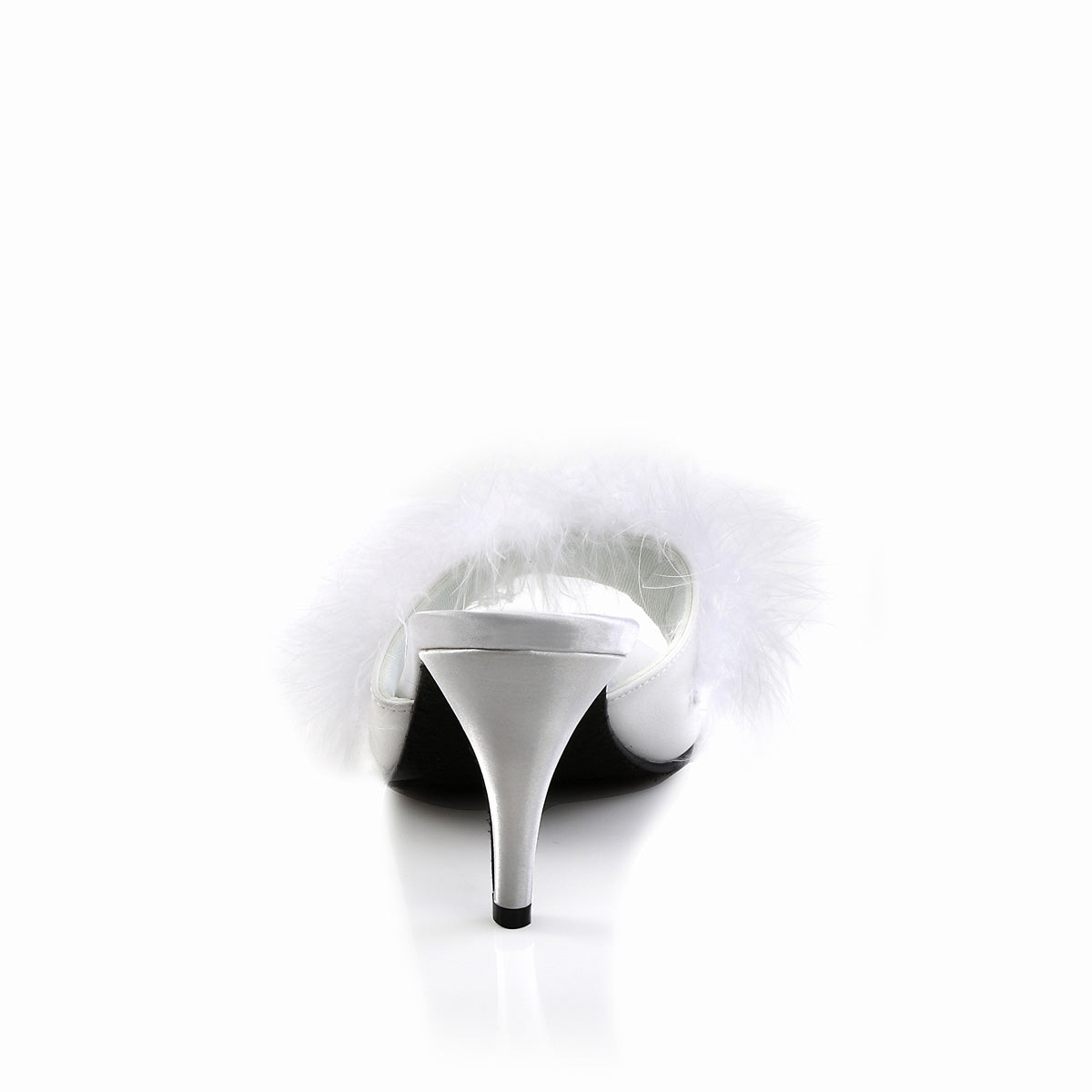 Fabulicious Sandales pour femmes AMOUR-03 wht pu-fourrure
