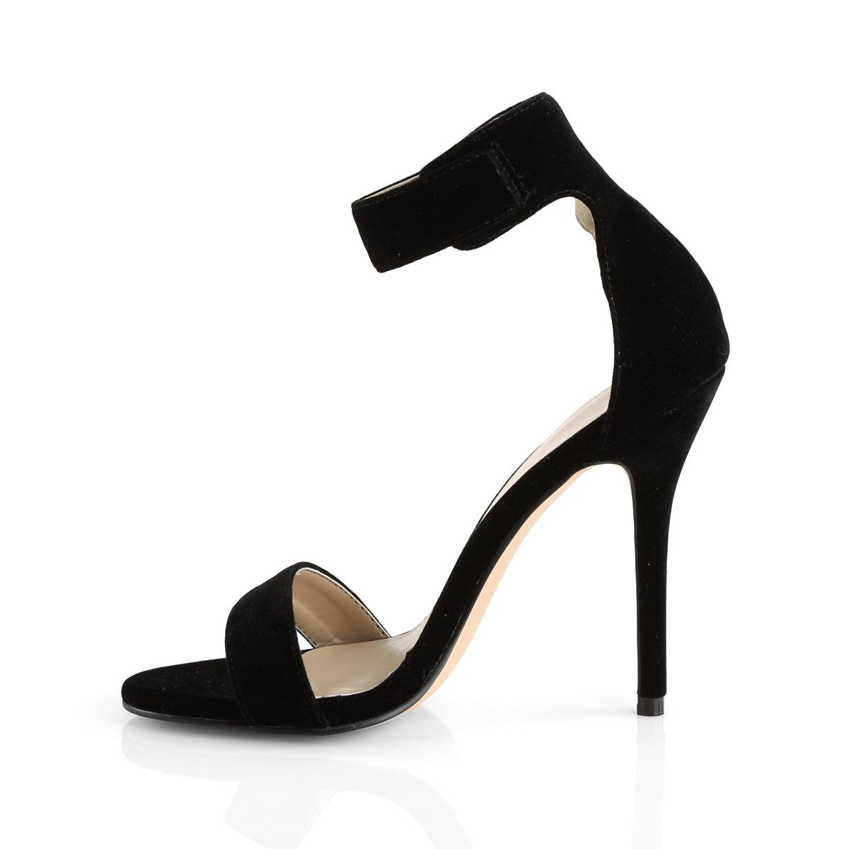 Pleaser Pompes pour femmes AMUSE-10 blk velvet