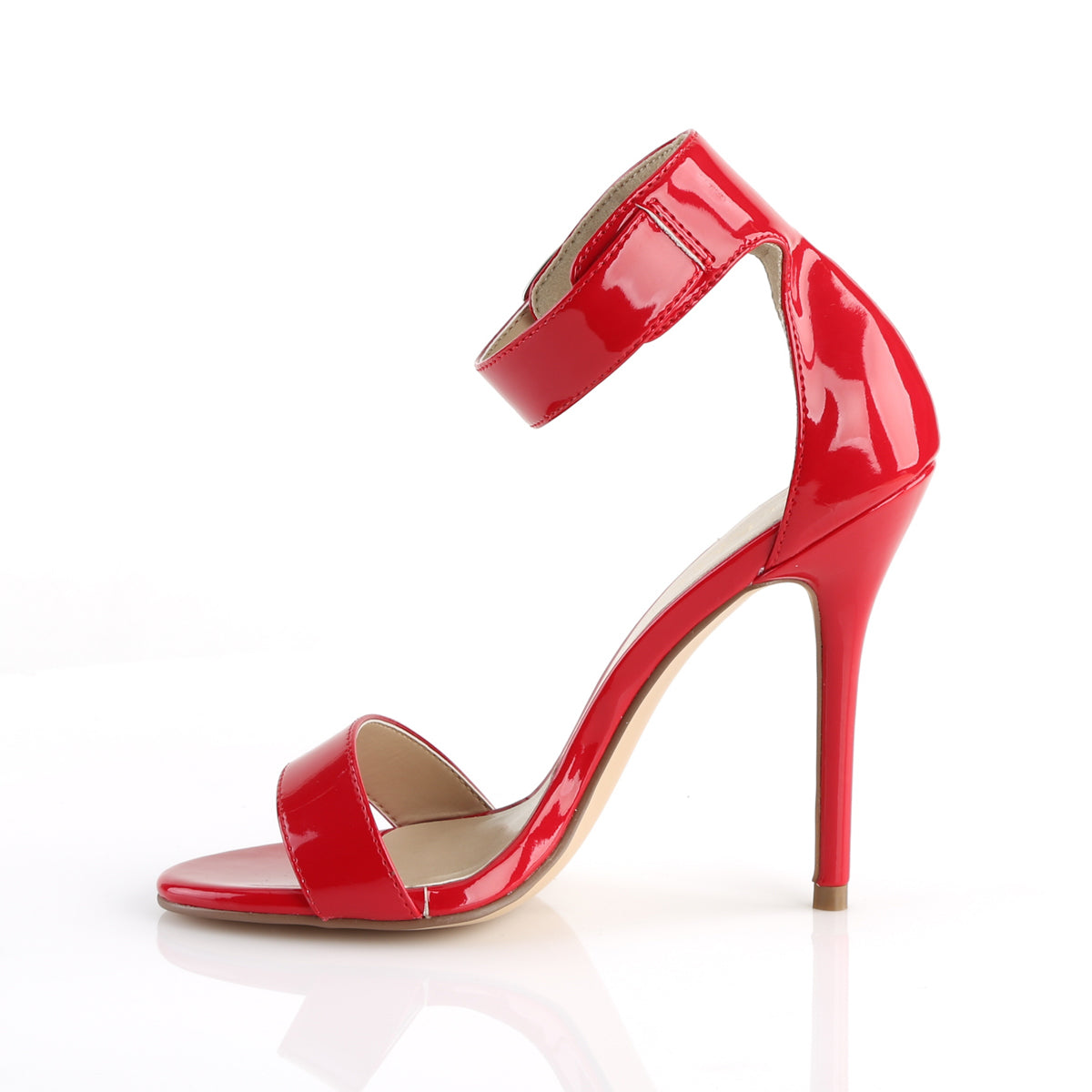 Pleaser Pompes pour femmes AMUSE-10 tape rouge