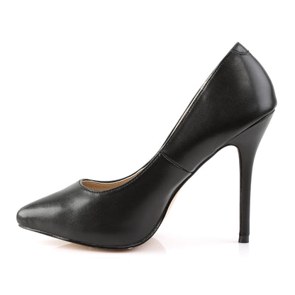 Pleaser Pompes pour femmes AMUSE-20 Blk Faux Cuir