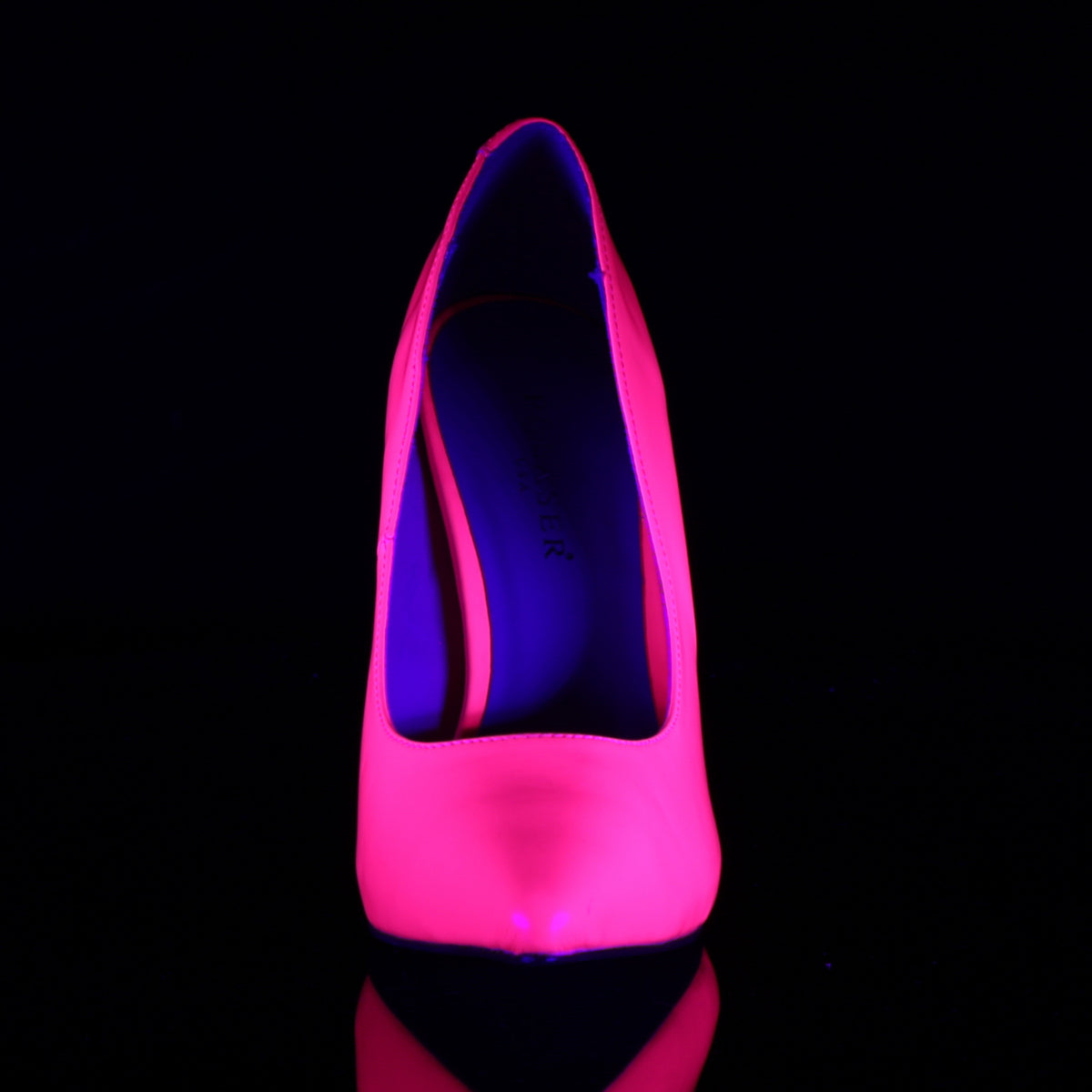 Pleaser Pompes pour femmes AMUSE-20 néon fuchsia pat