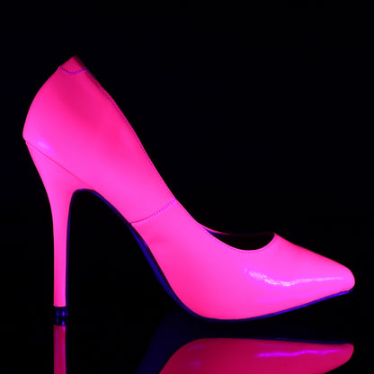Pleaser Pompes pour femmes AMUSE-20 néon fuchsia pat