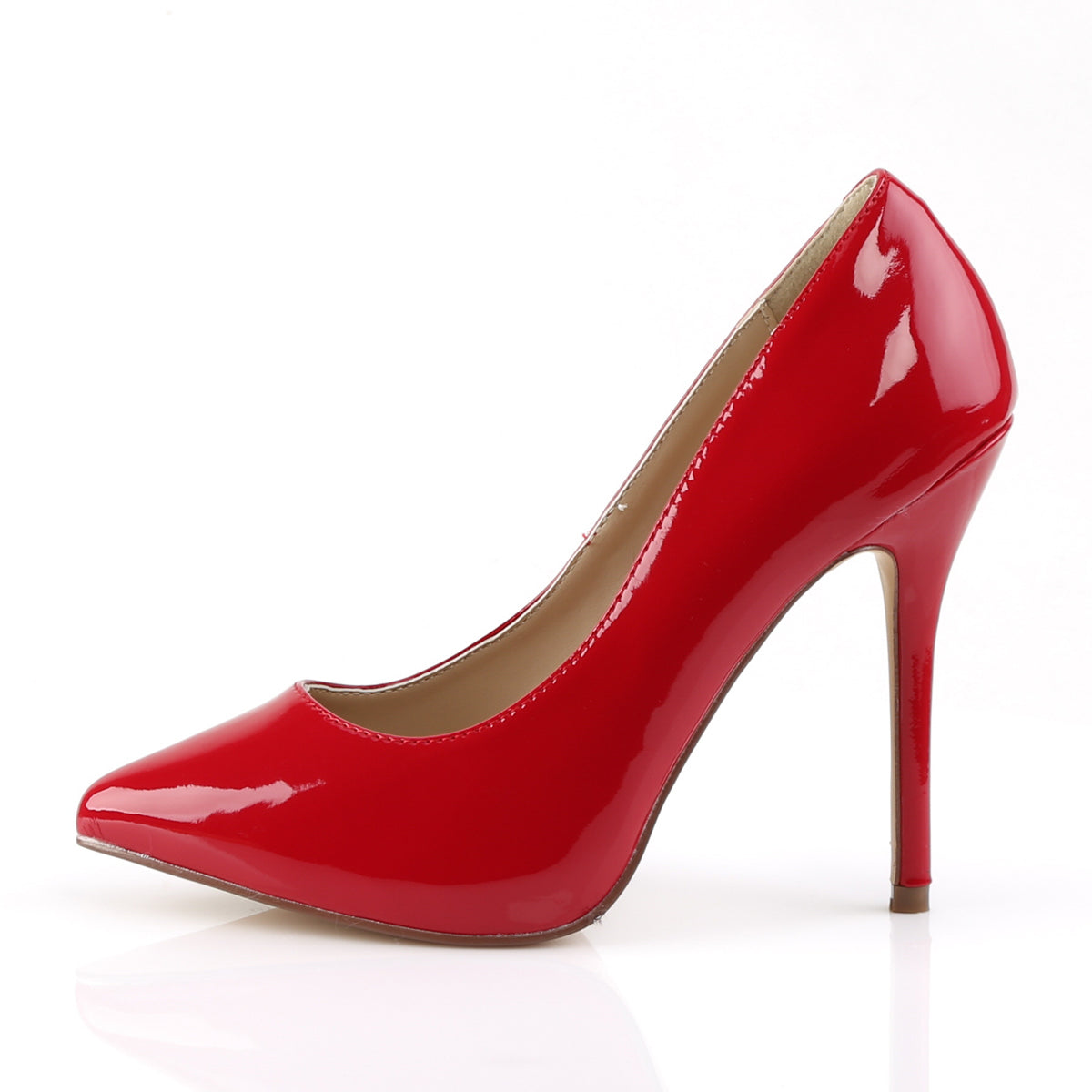 Pleaser Womens Pumps AMUSE-20 Red Pat