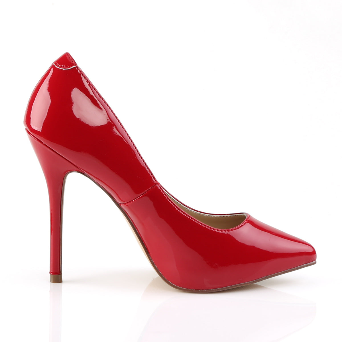 Pleaser Womens Pumps AMUSE-20 Red Pat
