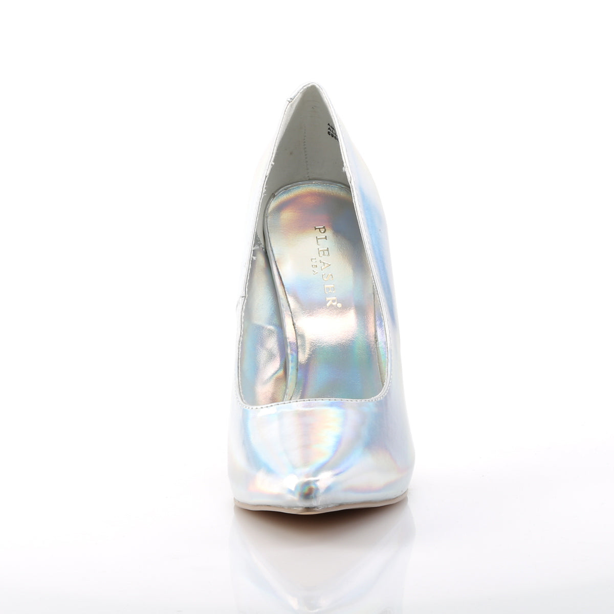 Pleaser Pompes pour femmes AMUSE-20 SLV Hologramme PU
