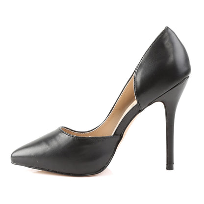 Pleaser Pompes pour femmes AMUSE-22 Blk Faux Cuir