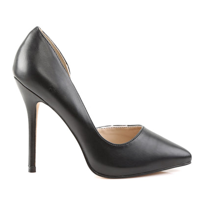 Pleaser Pompes pour femmes AMUSE-22 Blk Faux Cuir