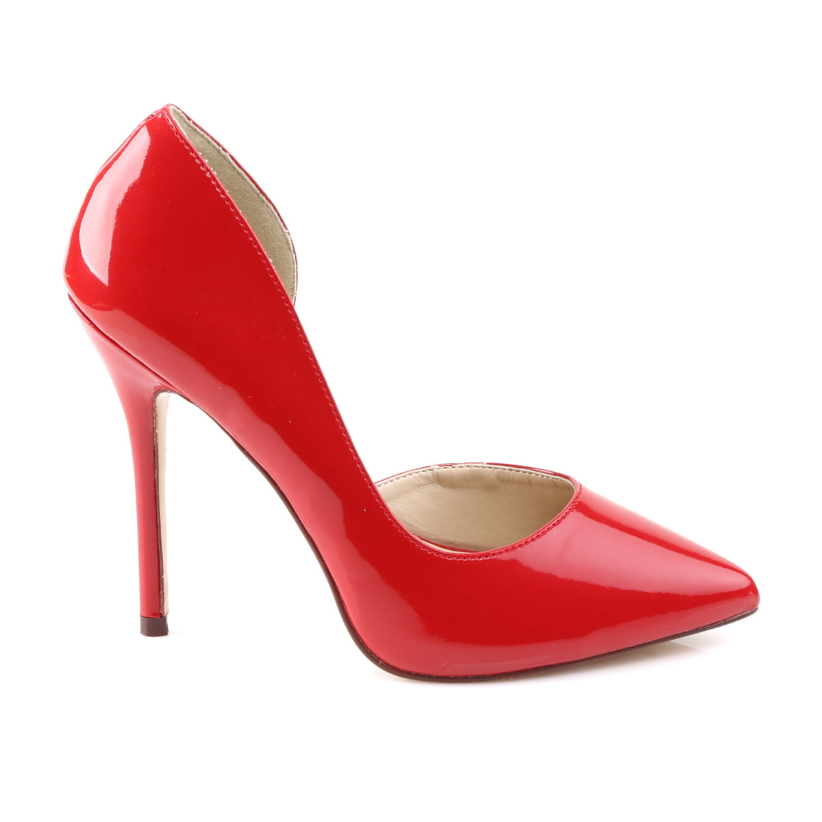 Pleaser Womens Pumps AMUSE-22 Red Pat